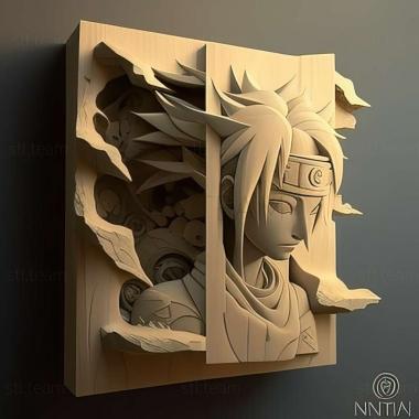 3D model Ino Yamanaka Narutofrom ANIME (STL)